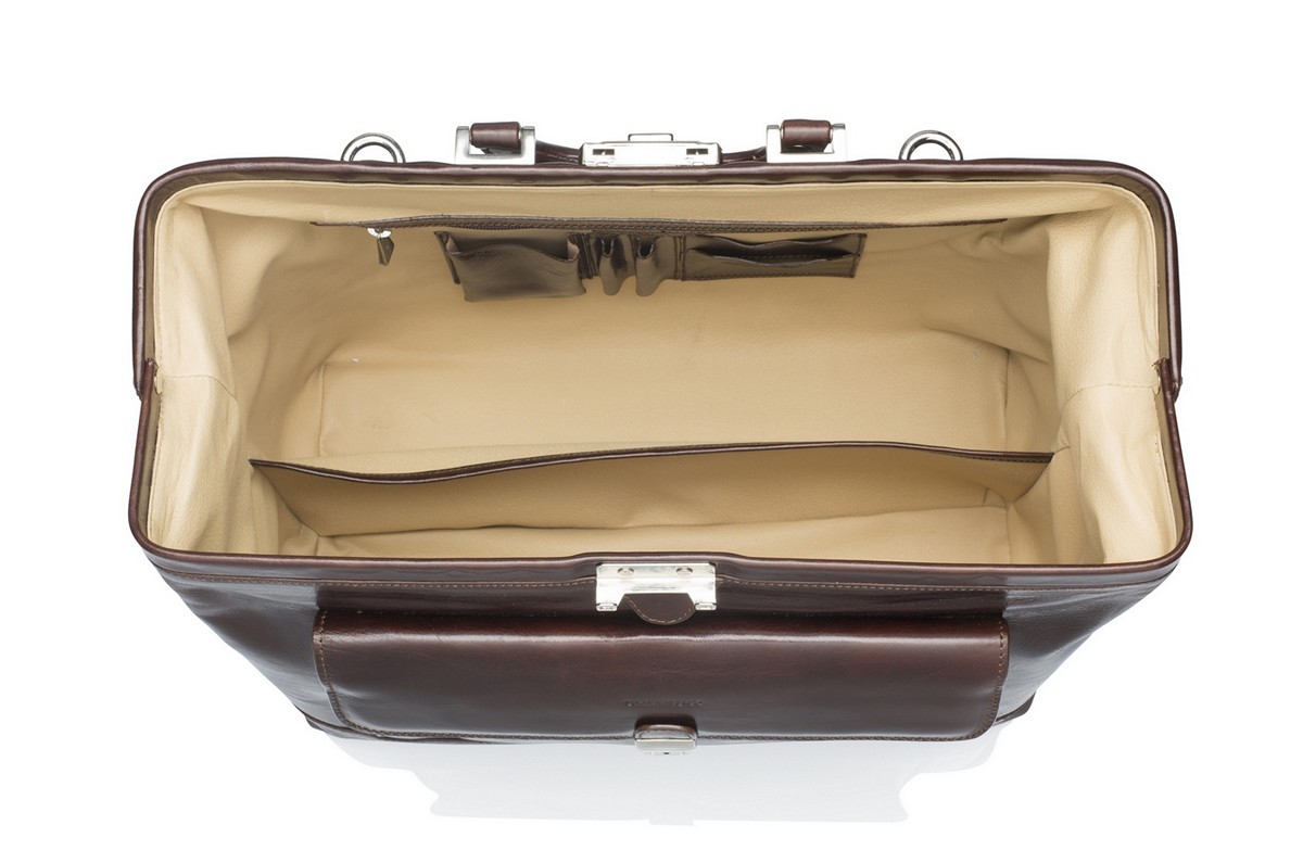 Malette médicale Chiarugi 5350-2 - Brun foncé