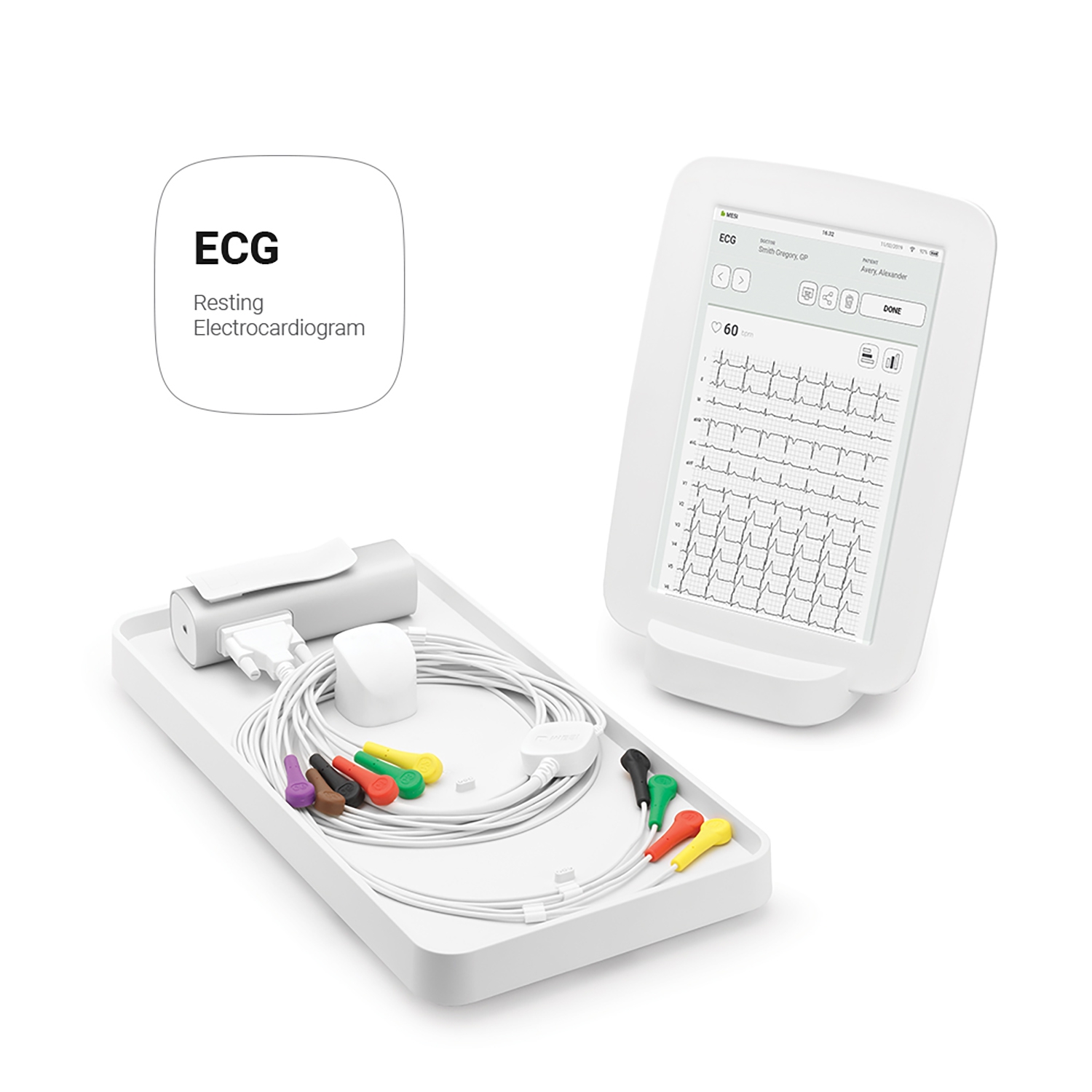 MESI ECG - draadloos