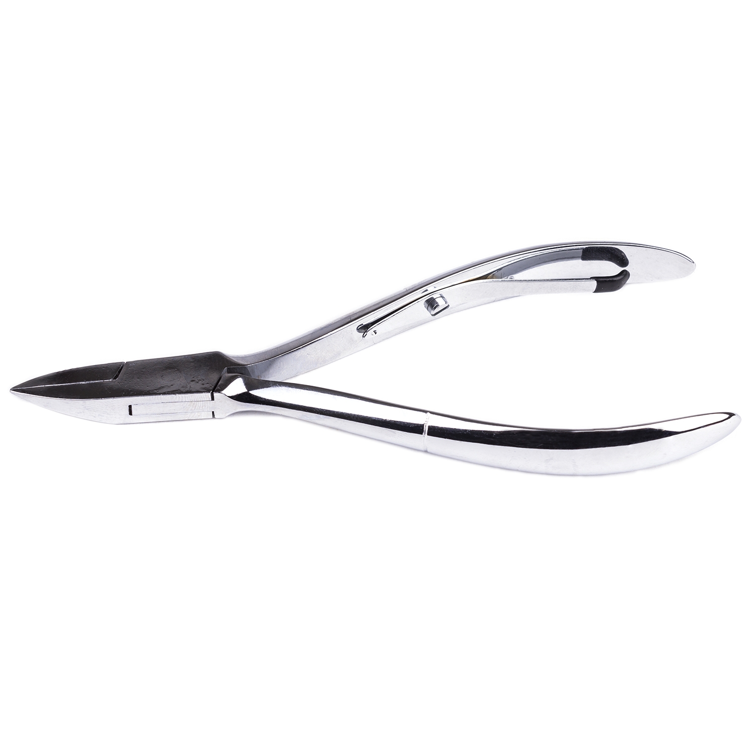 Hoektang spits chroom - 13 cm