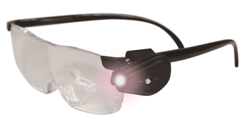 Ultra Vue vergrotingsbril met LED lampjes