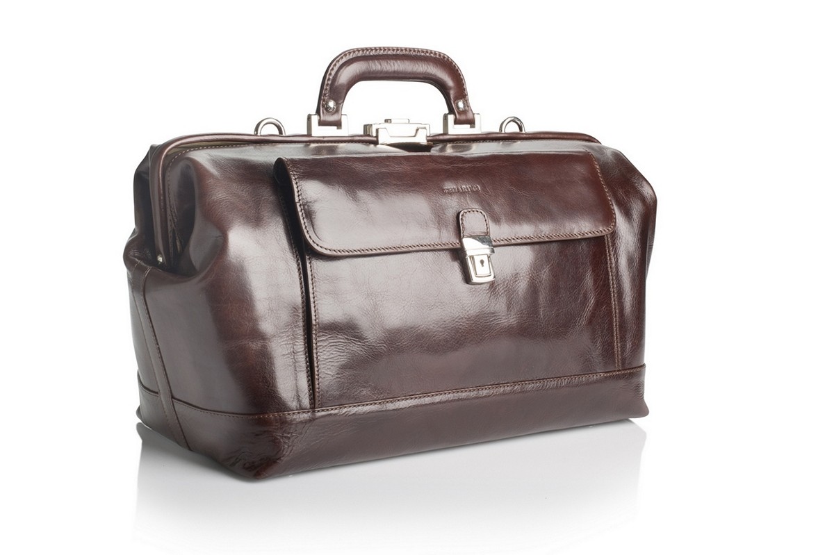 Malette médicale Chiarugi 5350-2 - Brun foncé