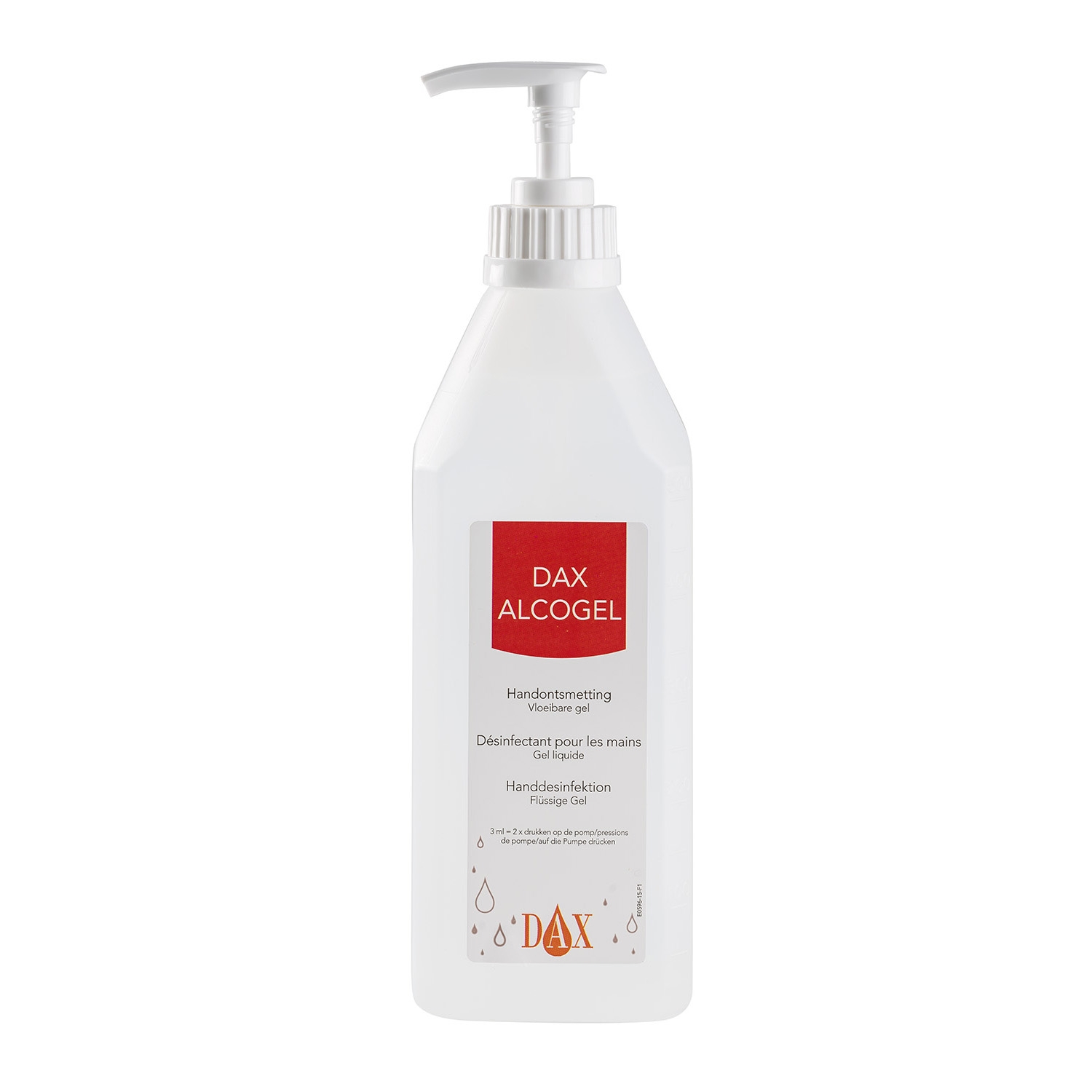 Dax Alcogel 85% - pompfles - 600 ml