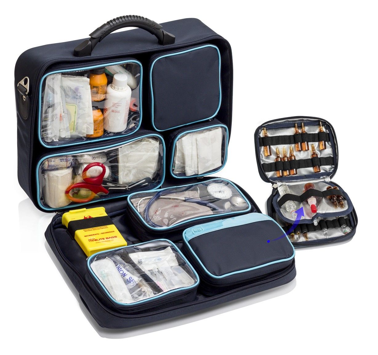 Verpleegtas Elite Home Assistance - marineblauw