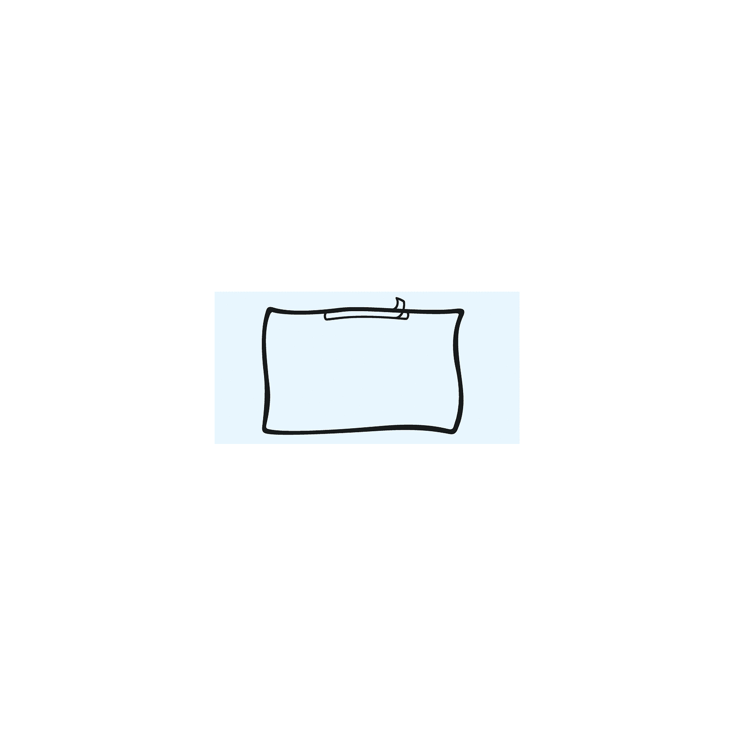 Foliodrape afdekdoek 2 lagen zelfklevend - 45 x 75 cm (60 st)