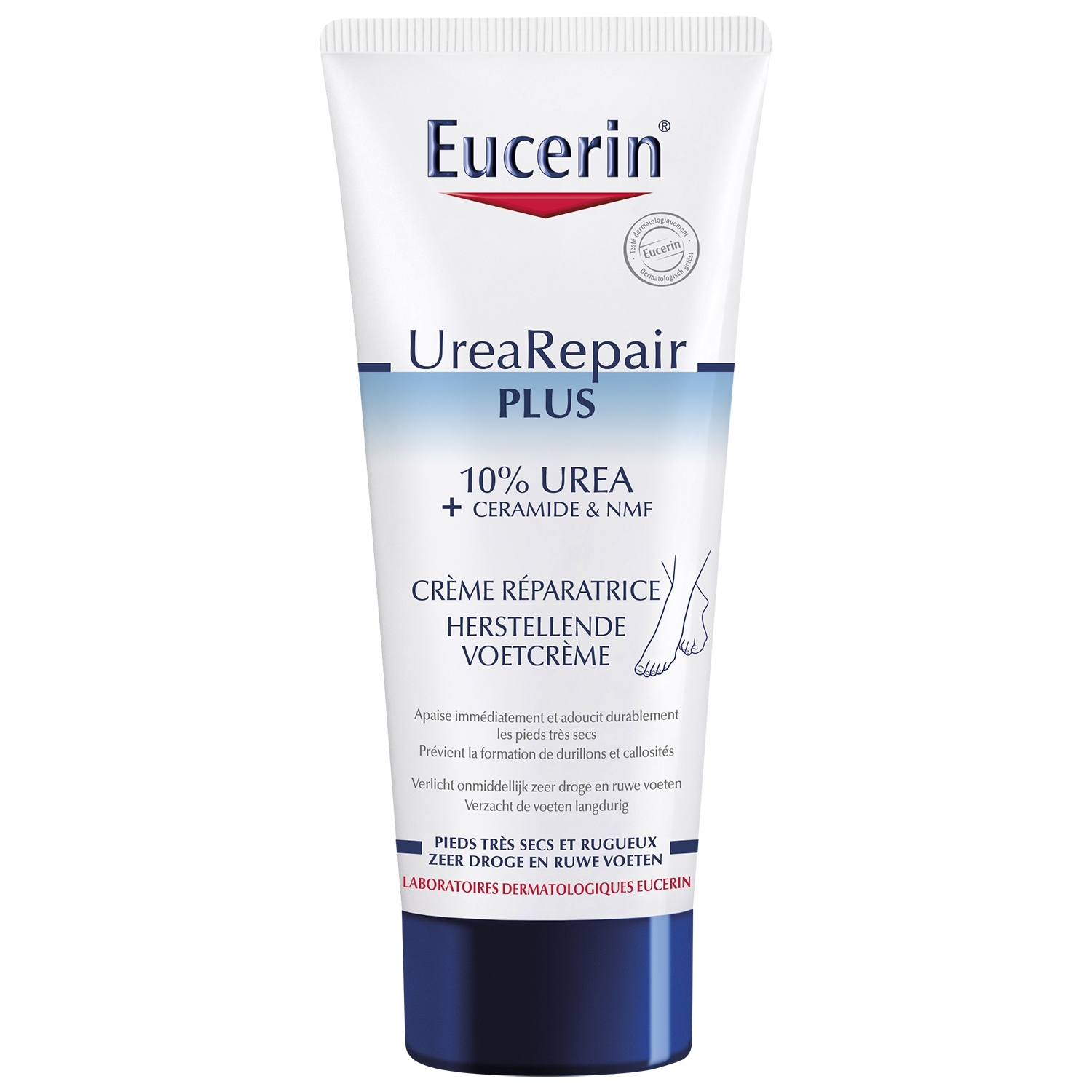 Eucerin Urearepair plus voetcrème herstellend - 10 % Urea - 100 ml