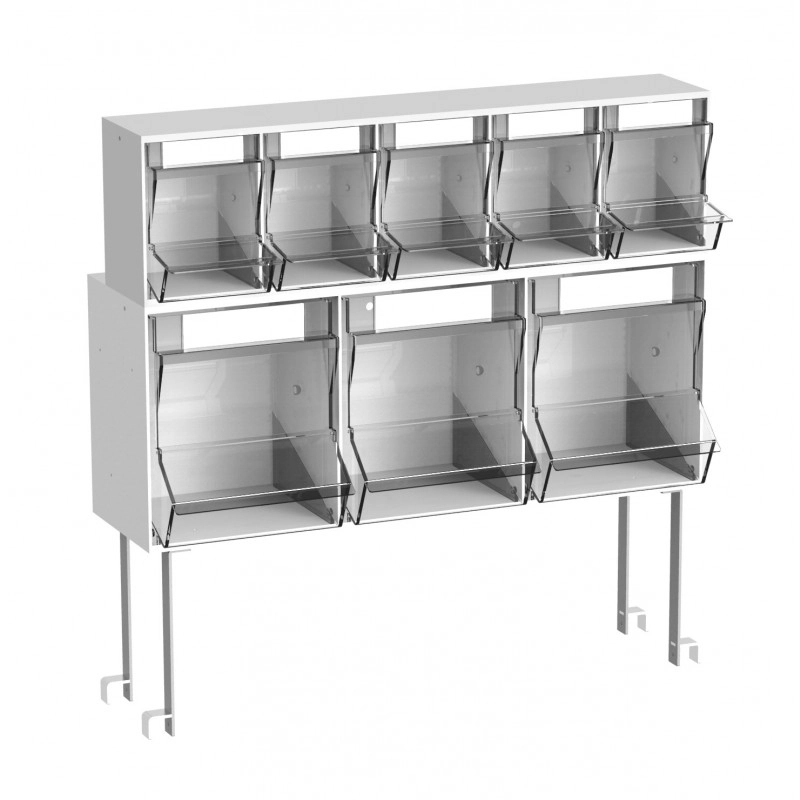 Variocar PicBox injectie set - 3 grote + 5 kleine vakken
