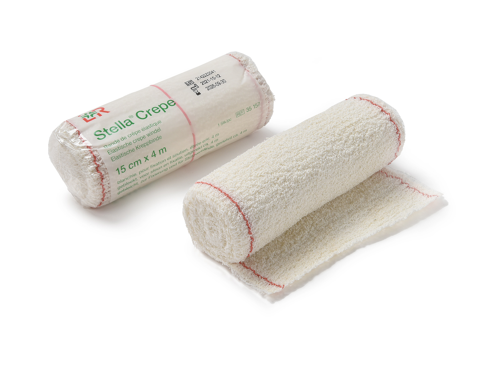 Stellacrepe individueel verpakt - 15 cm x 4 m (10 st)
