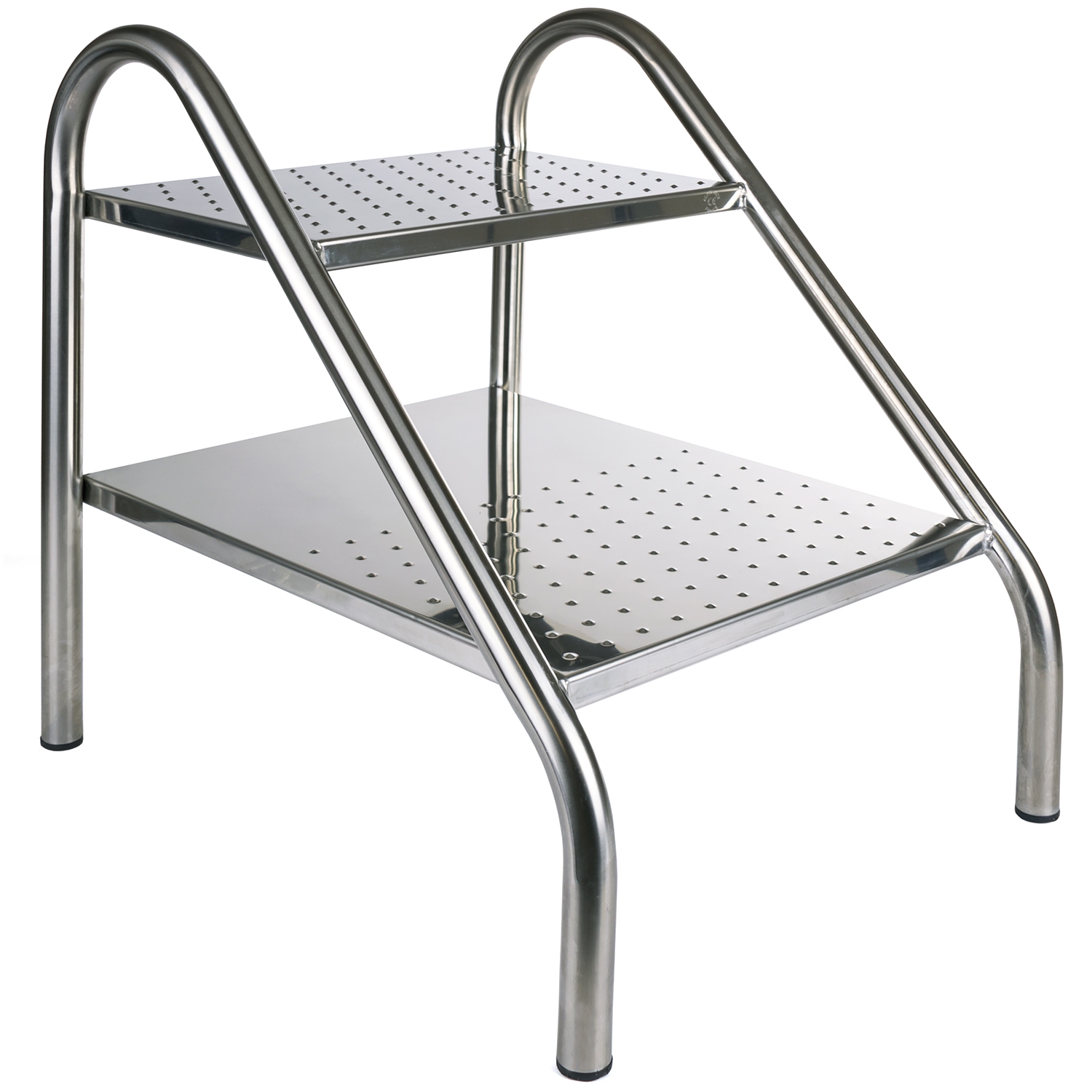 Promotal trapje inox 2 treden