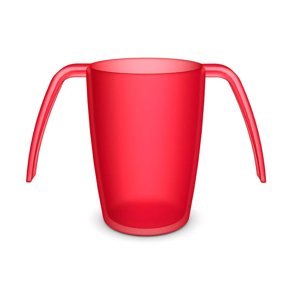 Beker met 2 handvatten Ornamin - ErgoPlus - PP - 250 ml