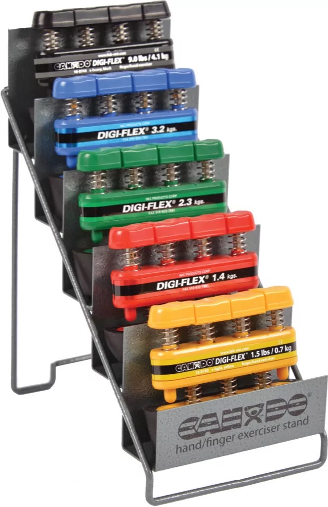 Vingertrainer Digi-flex set van 5 + display -- A39710