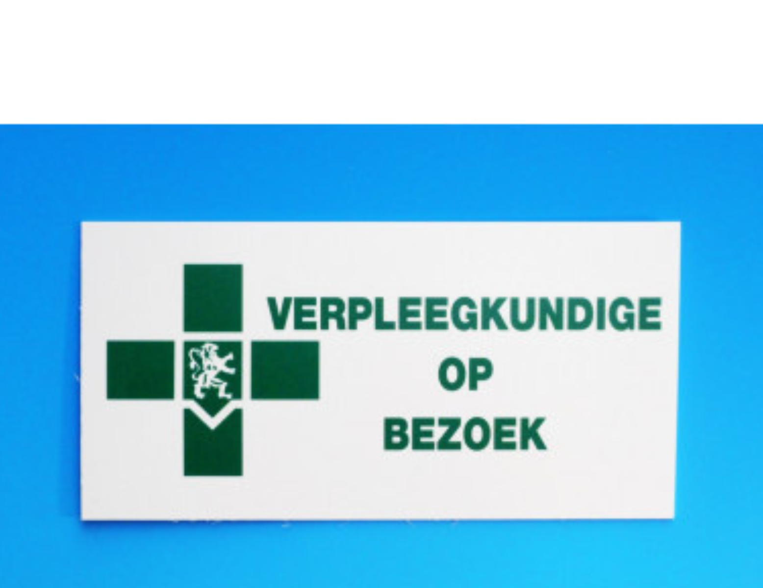 Dashboard plaat beroepsinsigne - Verpleging