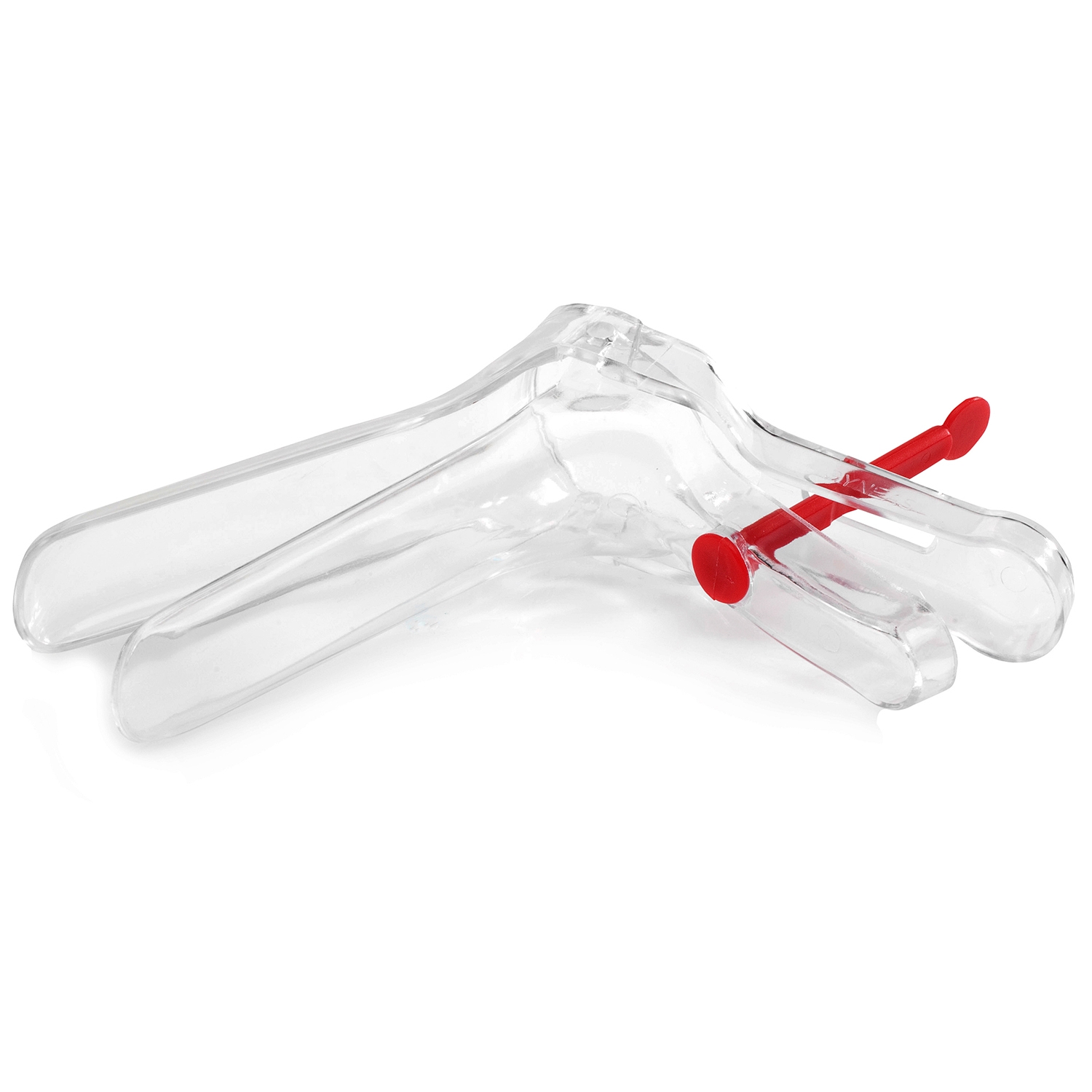 Vaginaal speculum steriel - M - rood (10 st)