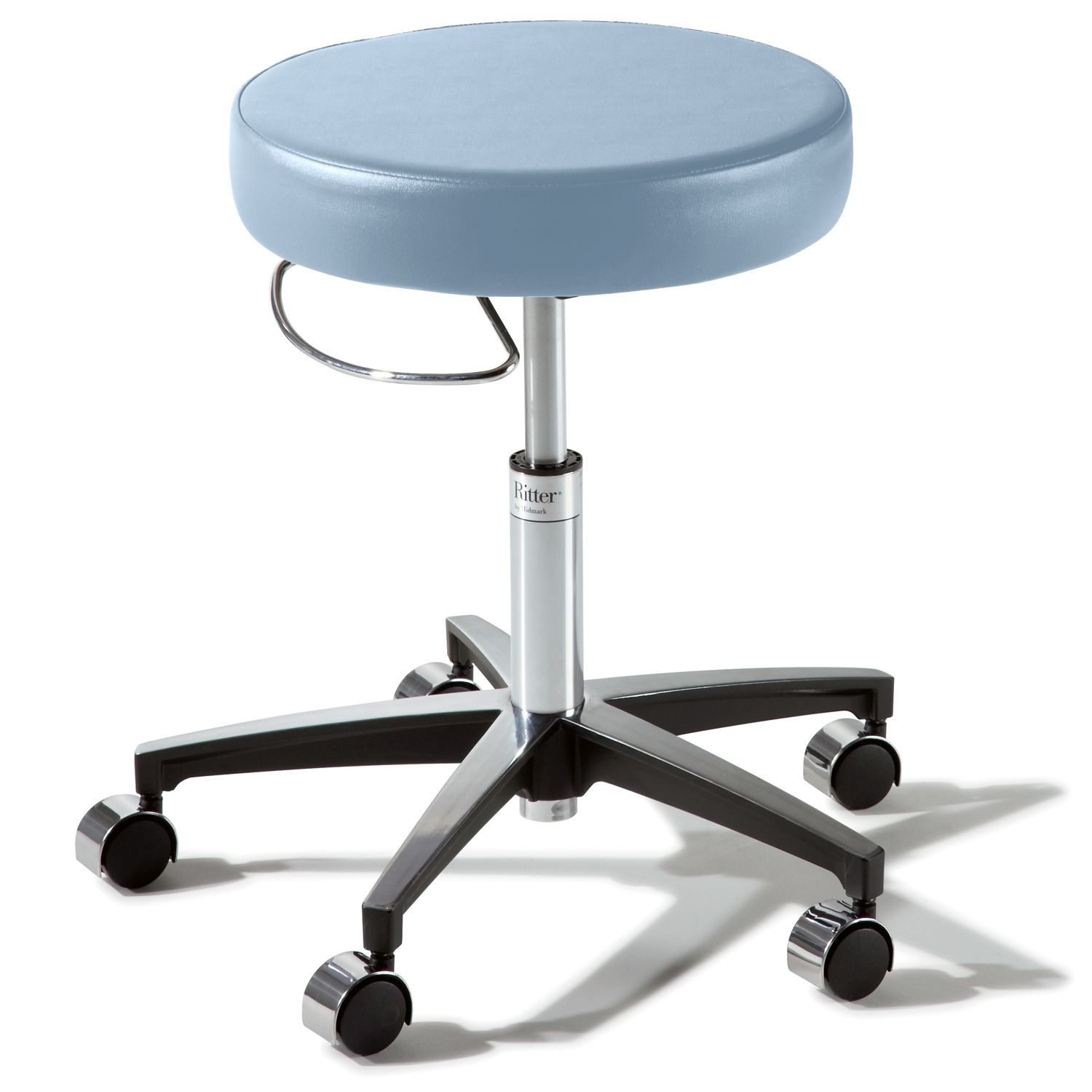 Tabouret Ritter avec pied noir - Oasis