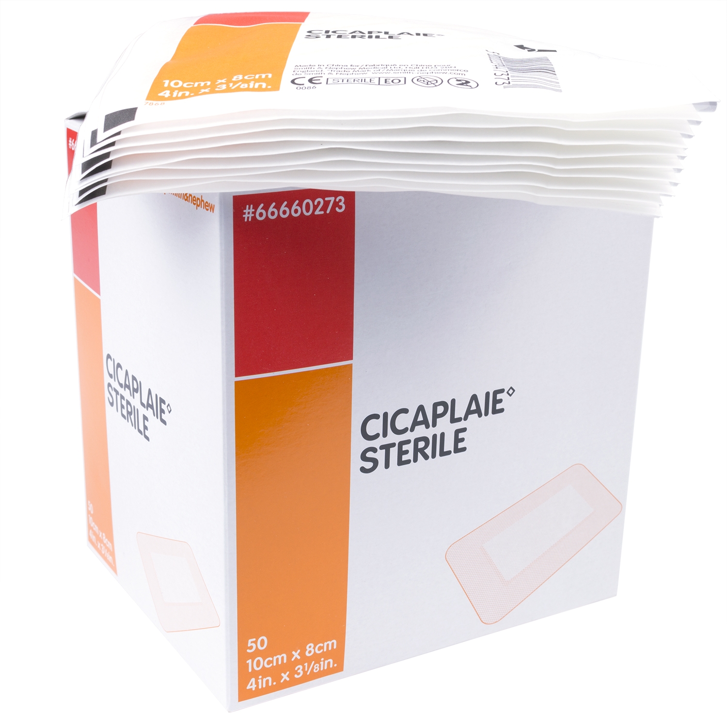Cicaplaie steriel - 10 x 8 cm (50 st)