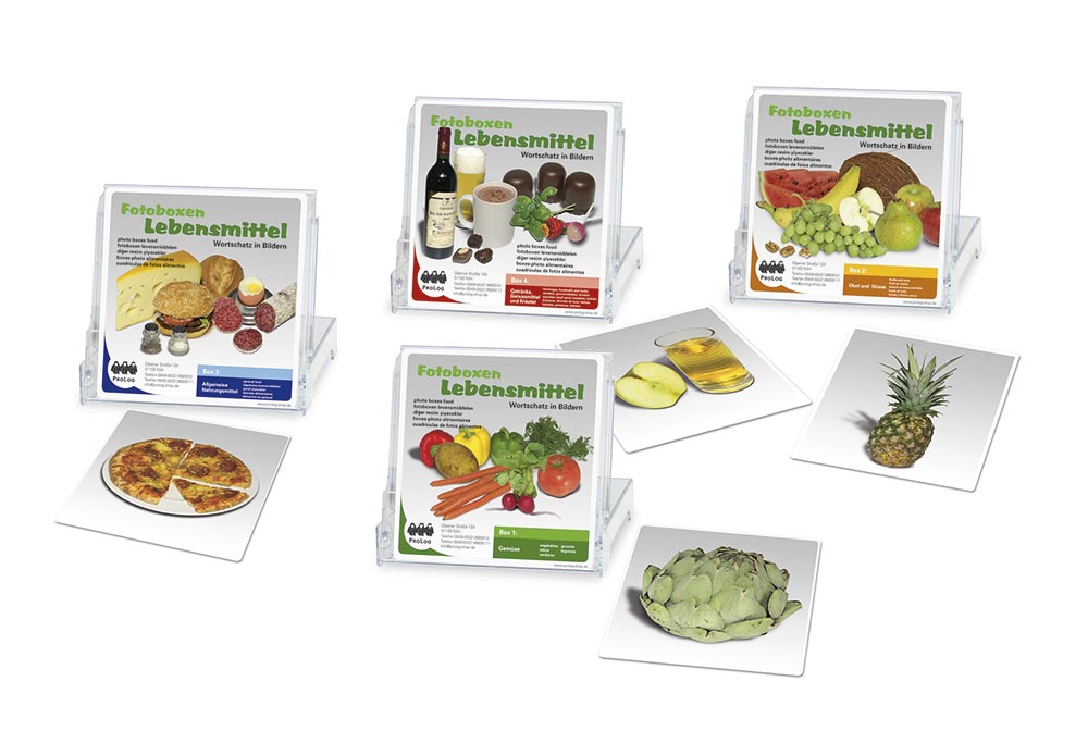 Fotobox - levensmiddelen - 4 boxen