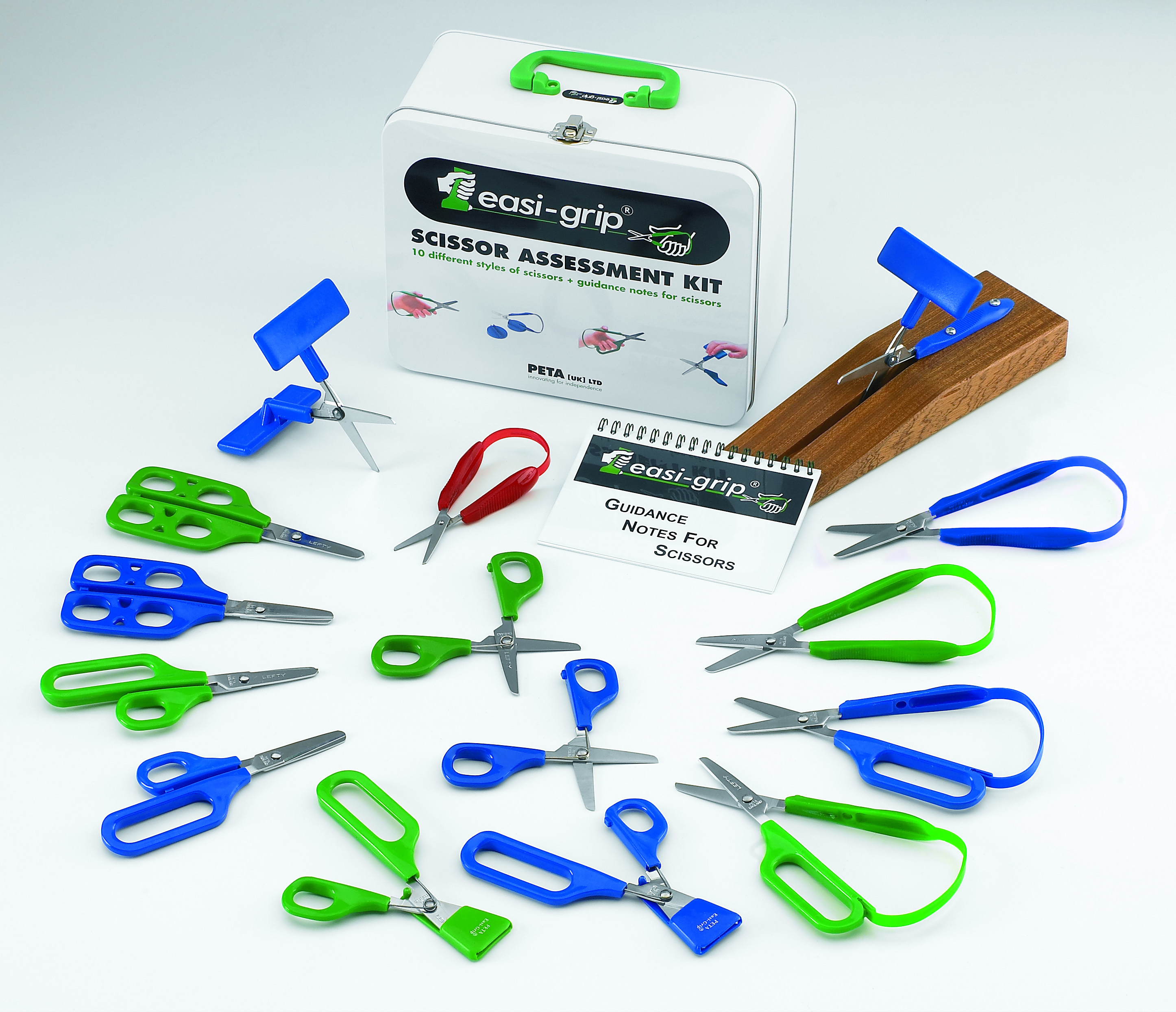 Evaluatieset scharen Easi-Grip