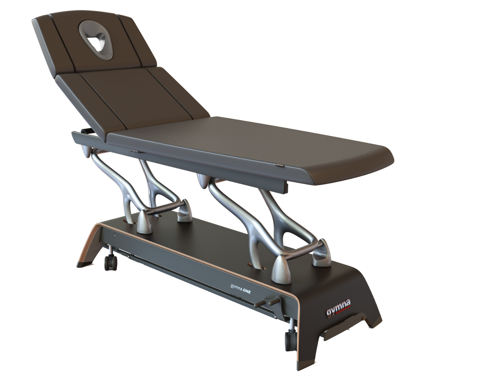 gymna.ONE T7, Zwart/Zilver, LED - Ash Black